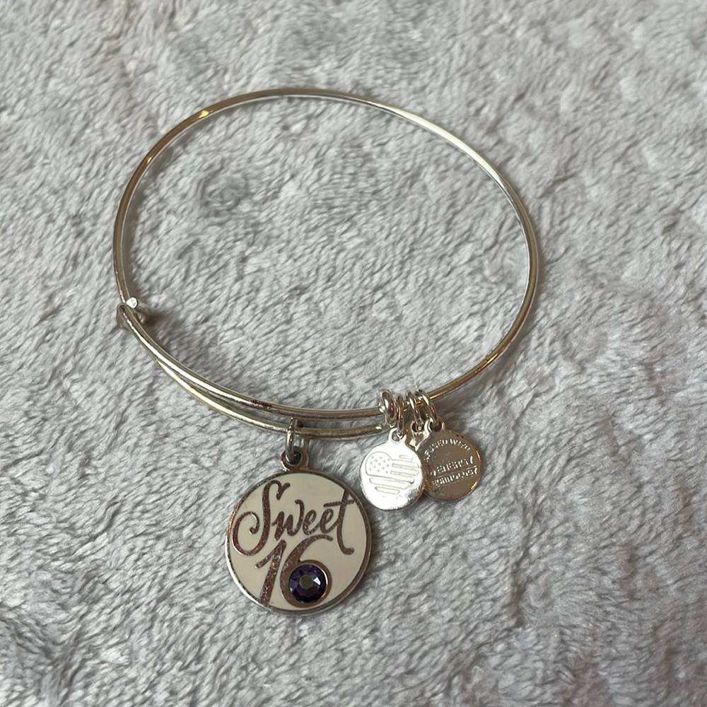 Sweet 16 Alex and Ani bracelet